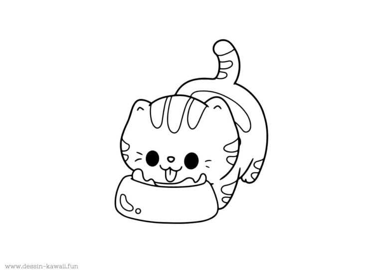 Coloriage Chat | Dessins de Chatons GRATUIT à imprimer