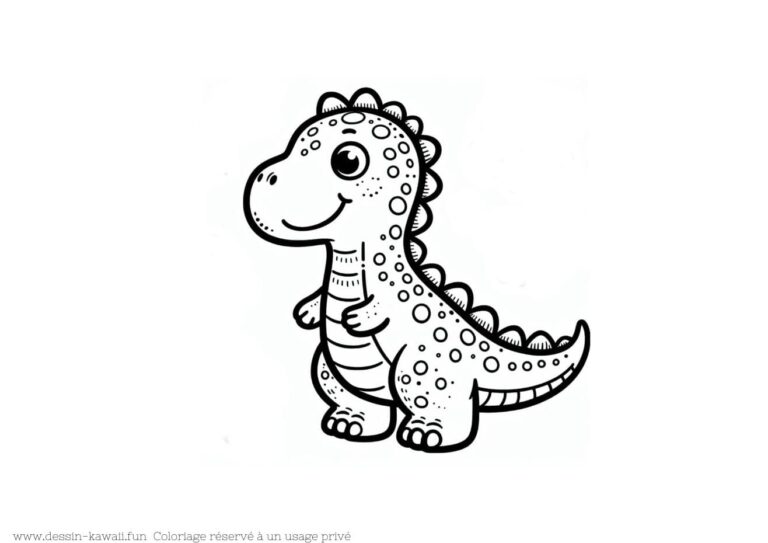 Coloriage Dinosaure | 100 Dessins GRATUIT à imprimer