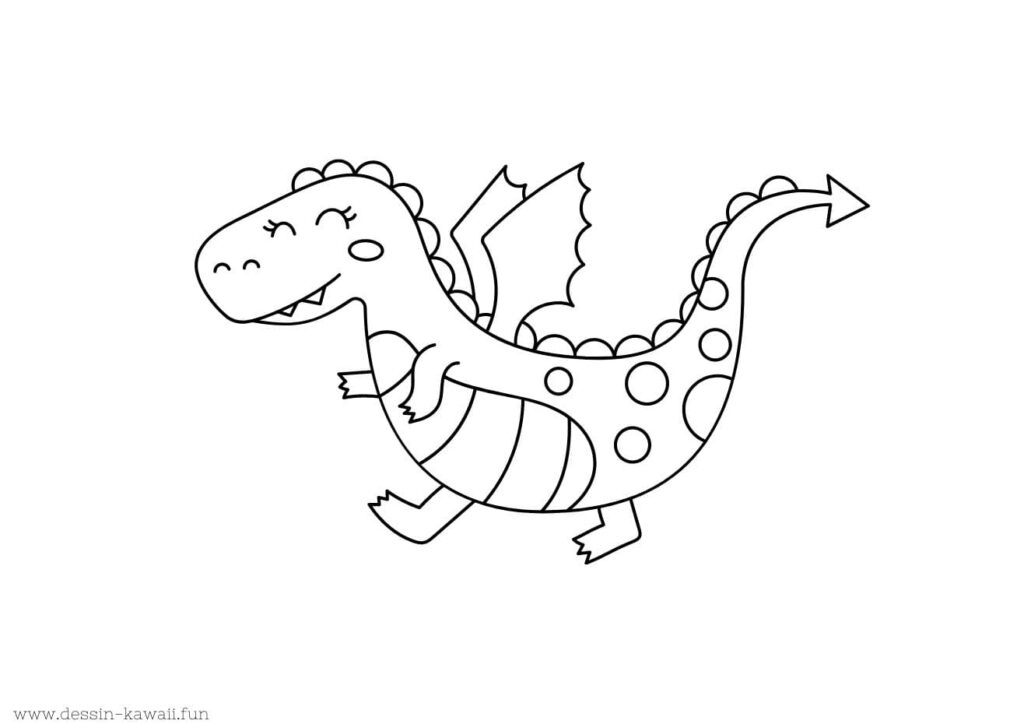 coloriage dragon 26