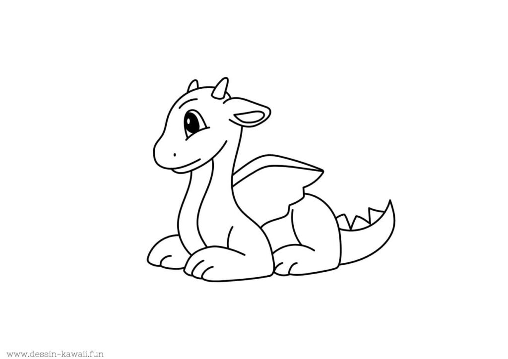 coloriage dragon 29