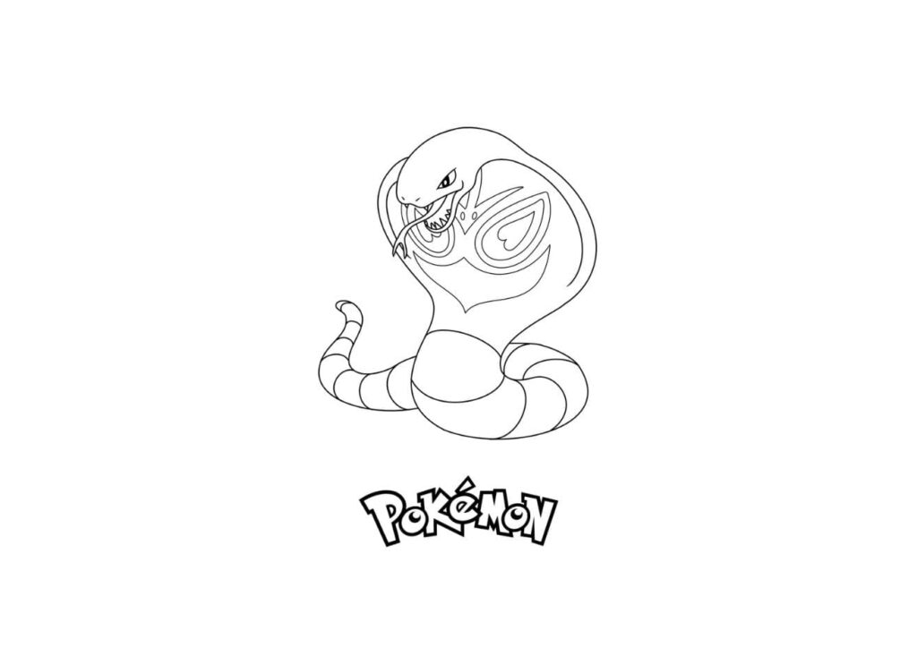 coloriage pokemon arbok