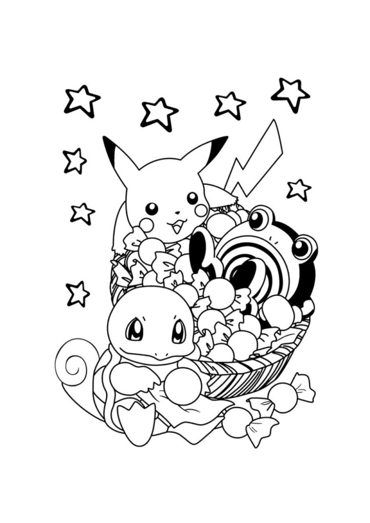 coloriage pokémon gratuit