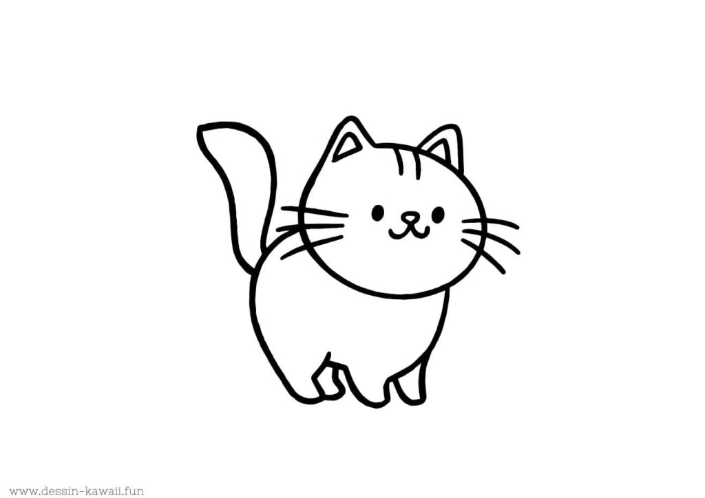 dessin de chat gratuit