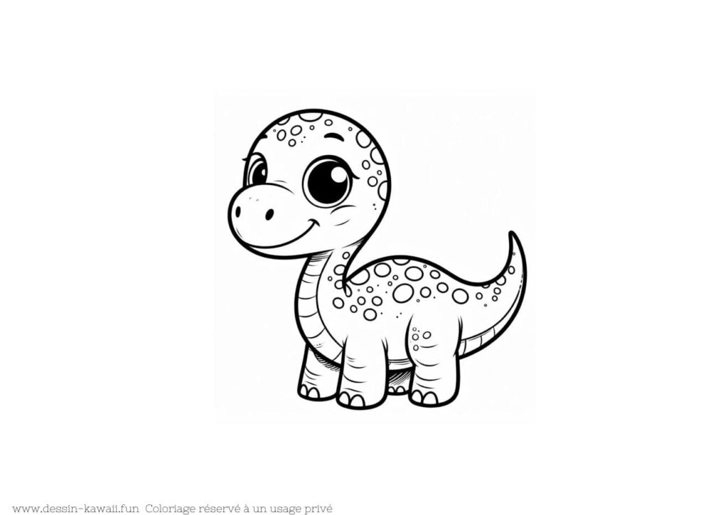 dinosaure coloriage PDF