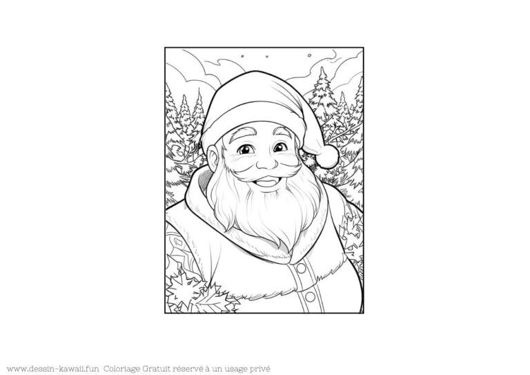 Coloriage Noël | 100 Dessins de fête GRATUIT à imprimer