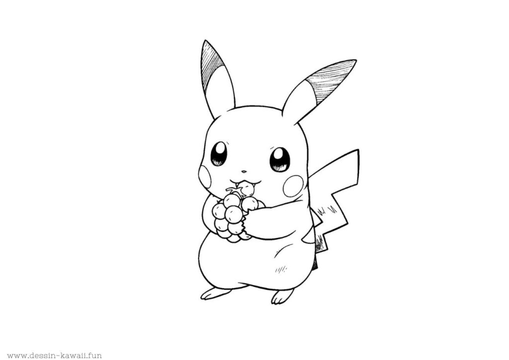 pikachu a imprimer