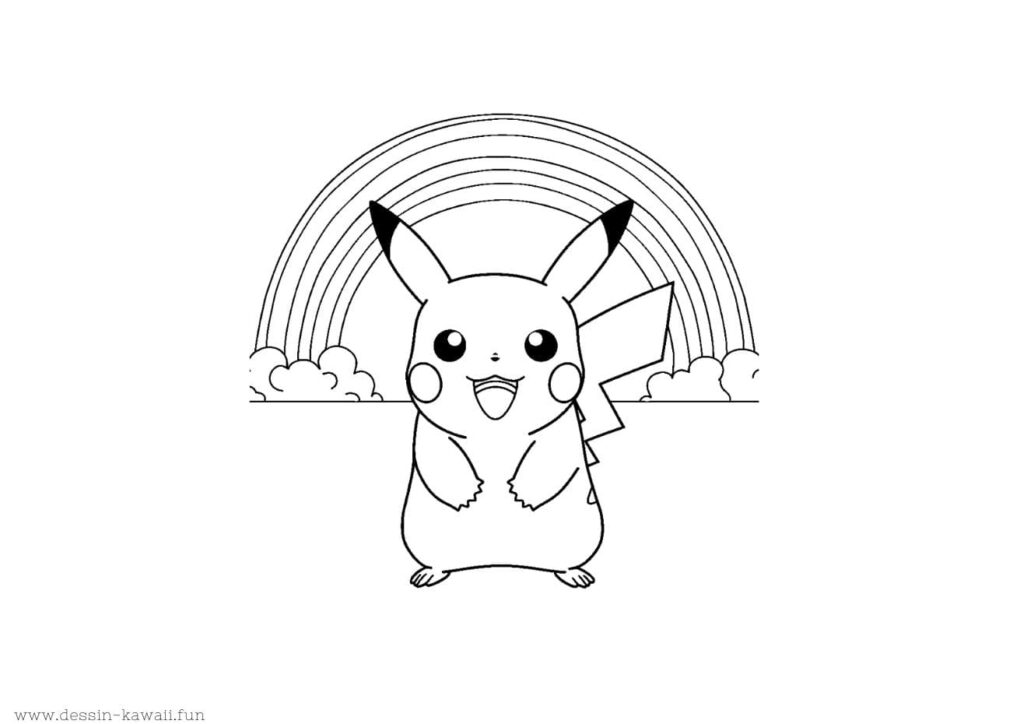 pikachu coloriage pdf