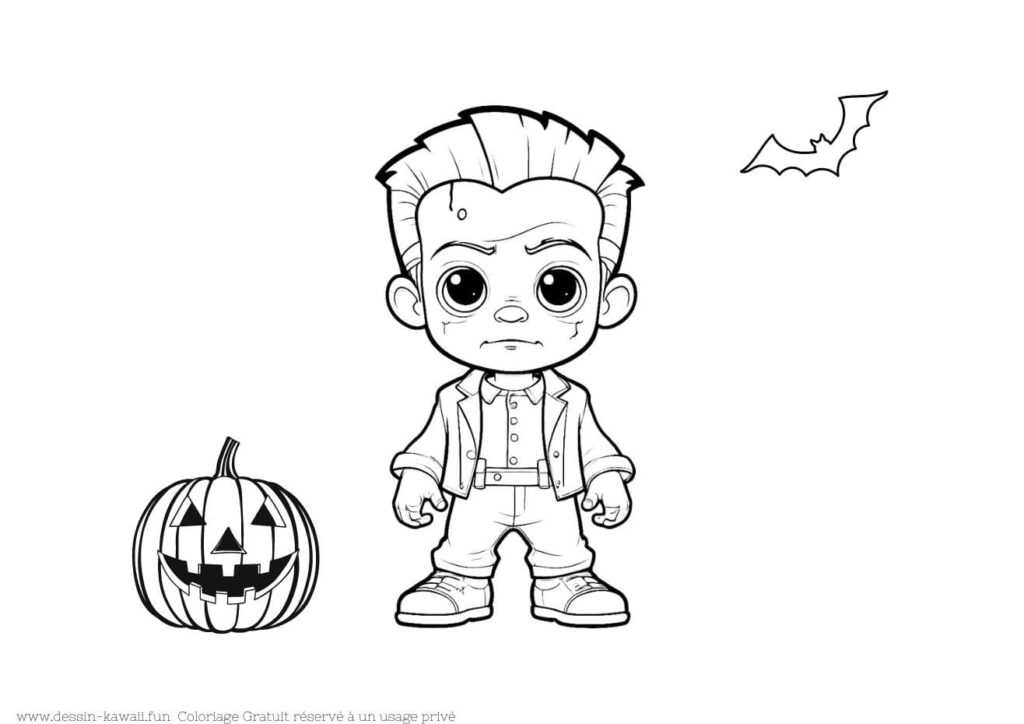 coloriage halloween 1