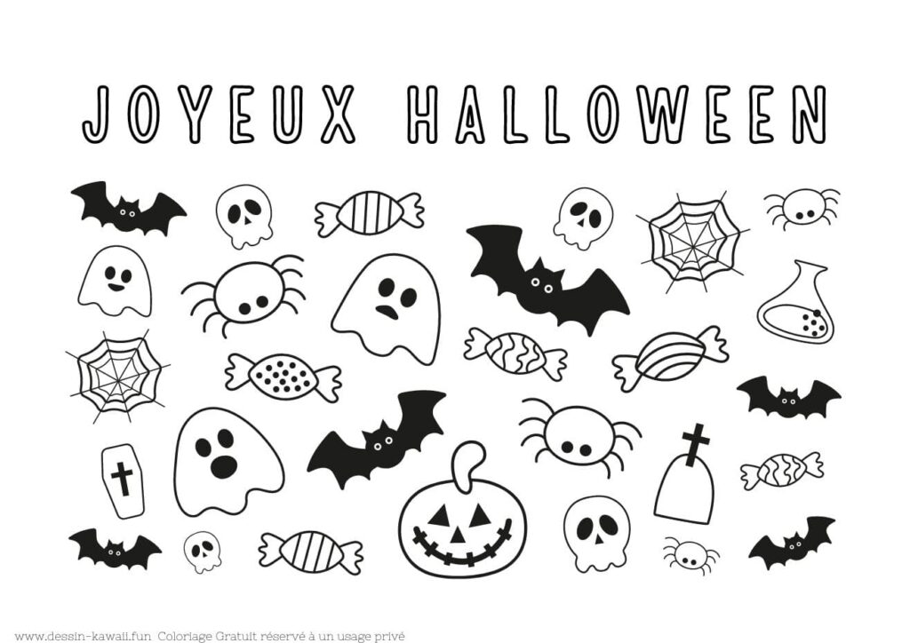 coloriage halloween 16