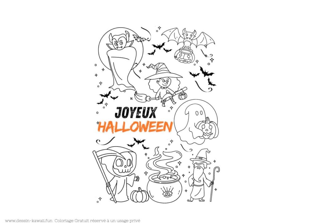 coloriage halloween 18