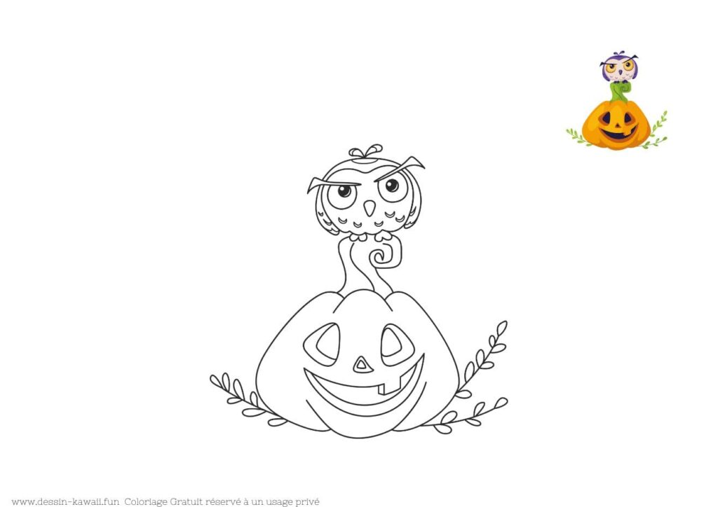 coloriage halloween 23