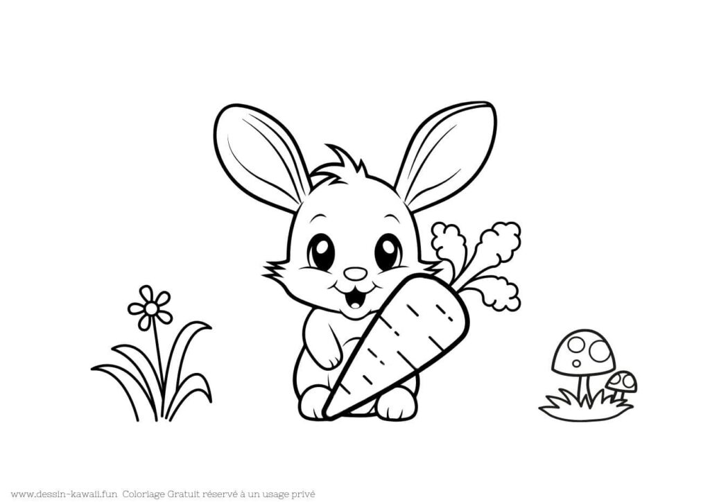 coloriage-le-lapin