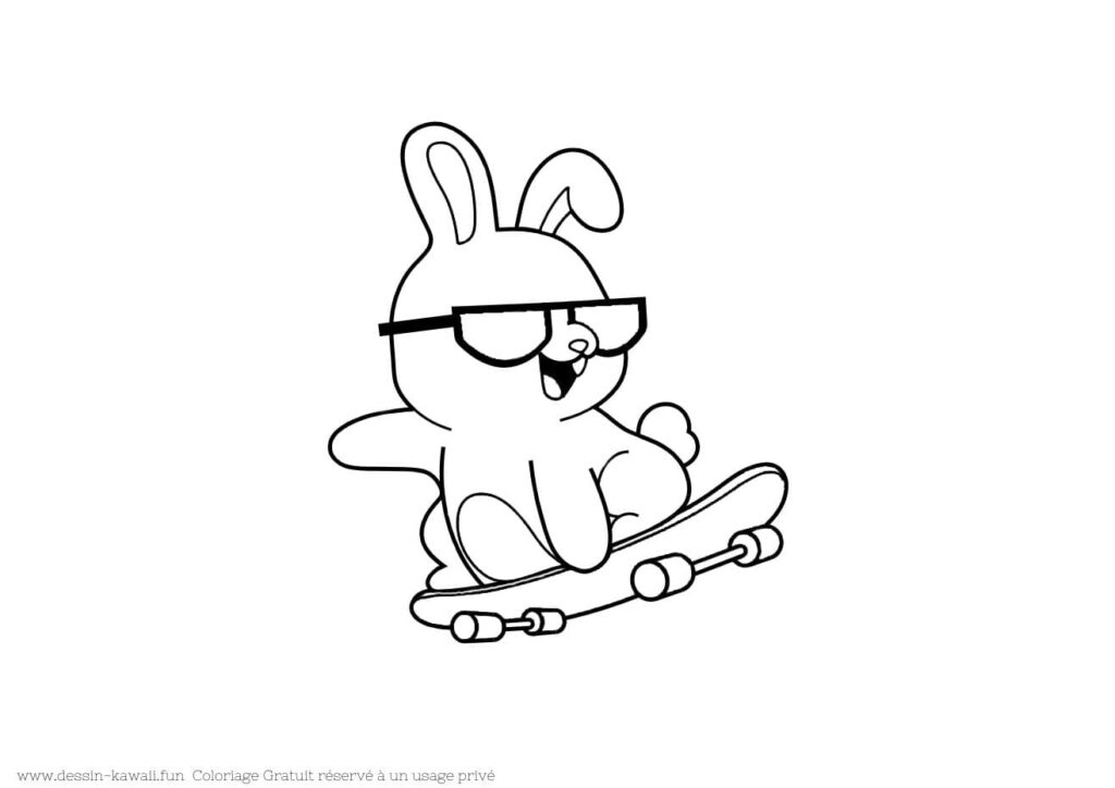 Lapin cute dessin