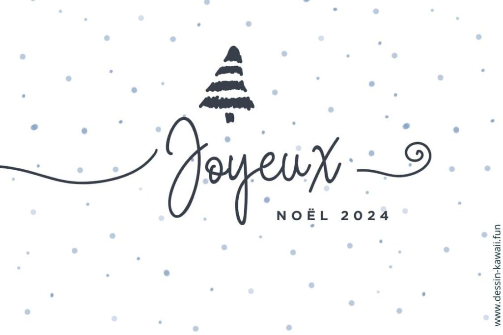 carte de noël pdf