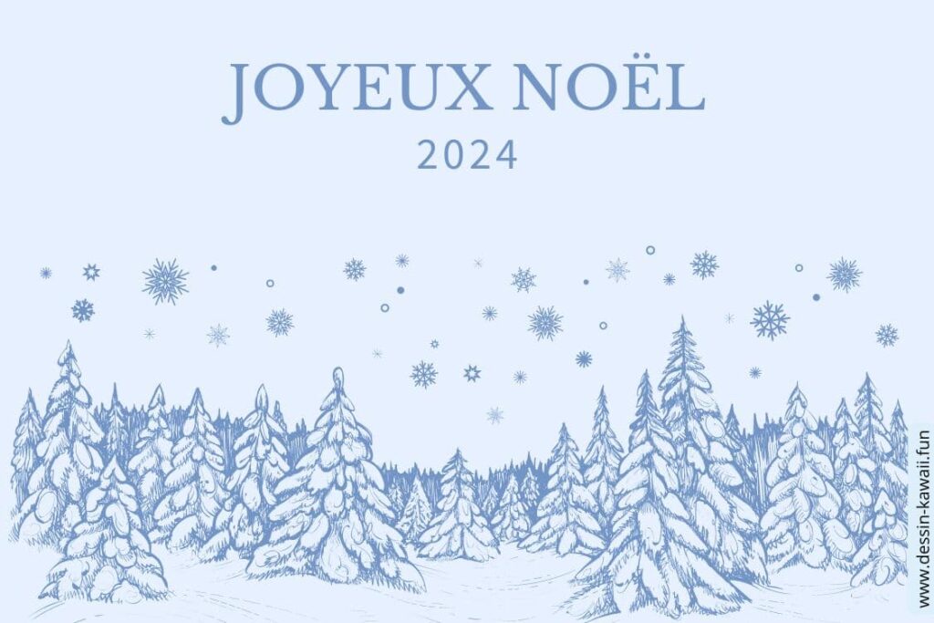 carte joyeux noel 2024 gratuite