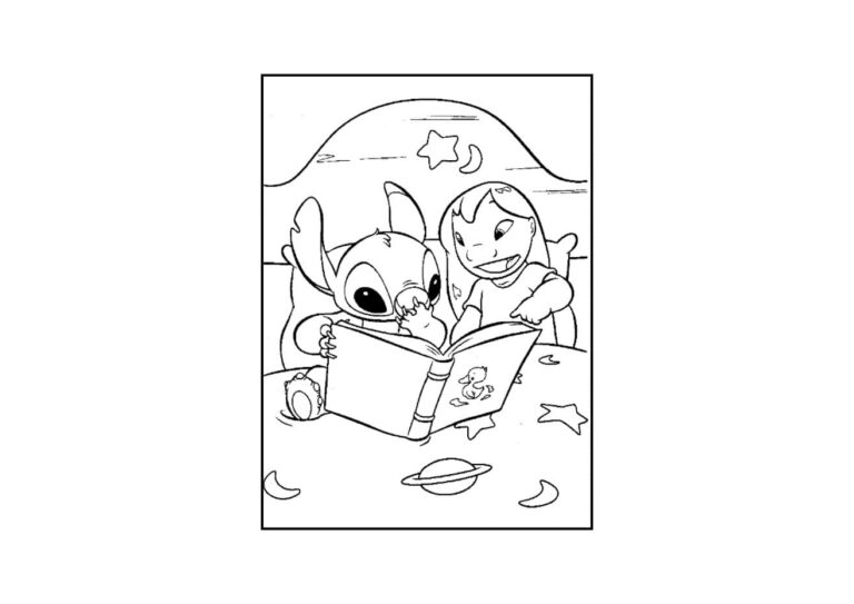 Coloriage Stitch | 100 Dessins Stitch GRATUIT à imprimer
