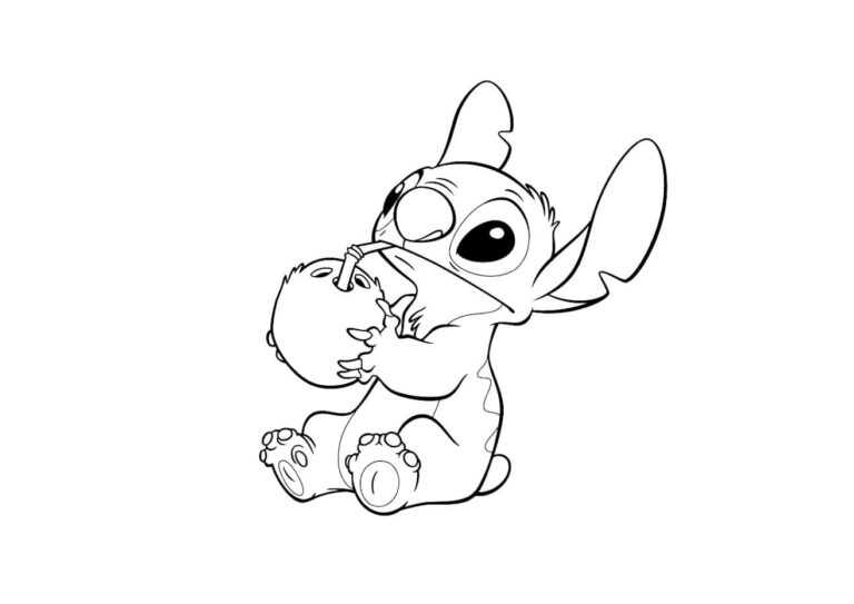 Coloriage Disney | Dessins GRATUIT de Mickey, Stitch, Bambi...