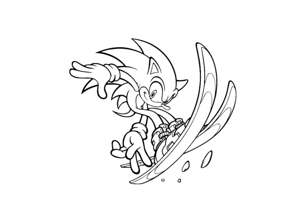 colorier sonic