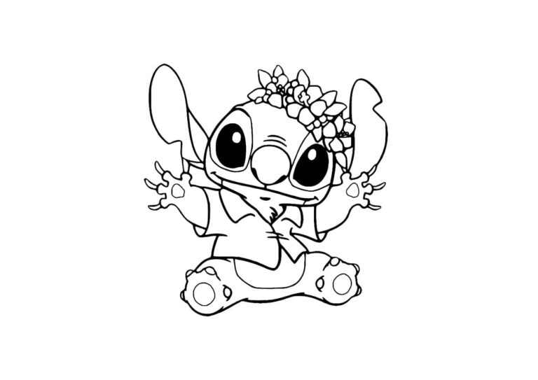 Coloriage Stitch | 100 Dessins Stitch GRATUIT à imprimer