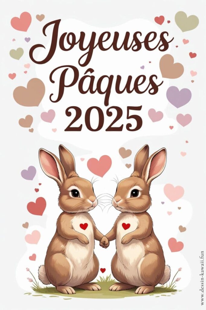 image joyeuses paques 2025