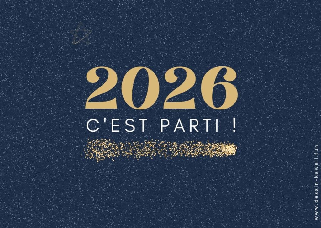 carte bonne année 2026 gratuite