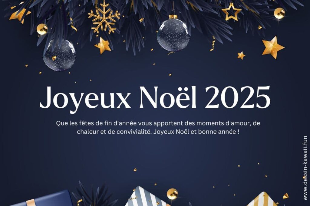 carte de voeux noel