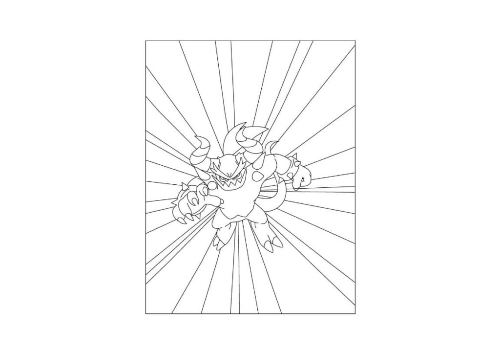 coloriage sonic Zavok