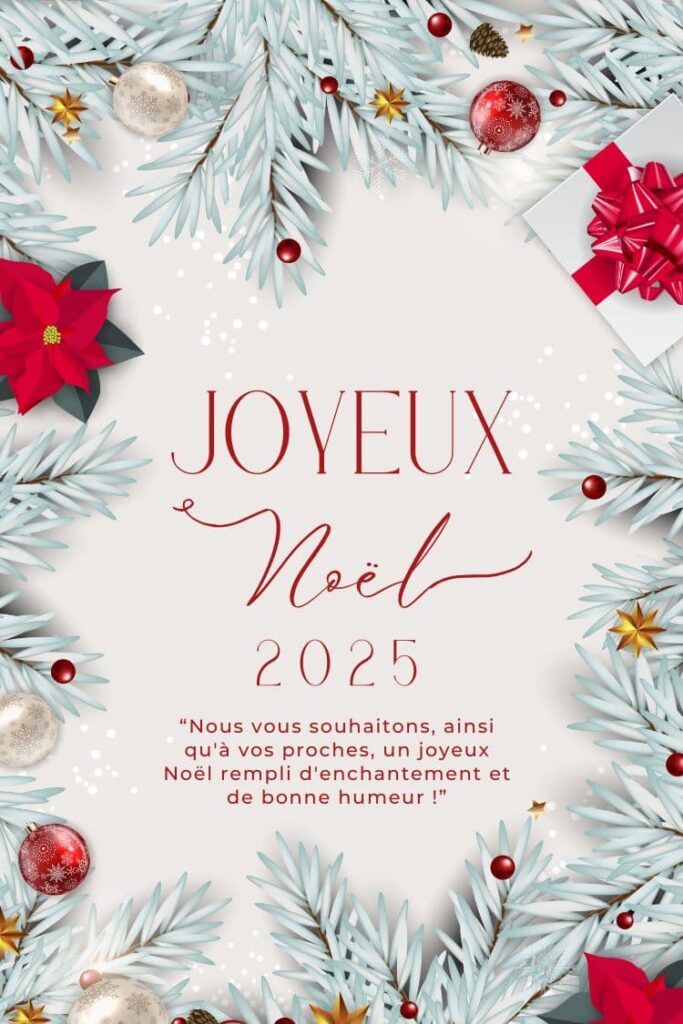 image joyeux Noël 2025