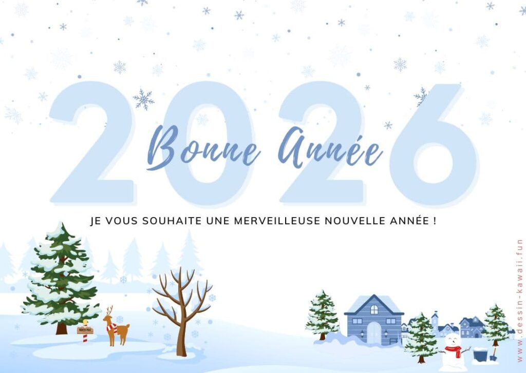 meilleurs vœux bonne année 2026