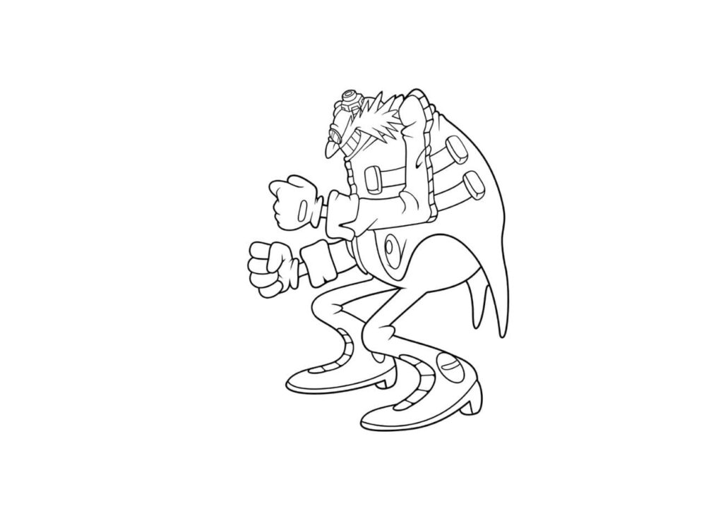 Sonic Coloriage Doctor Eggman
