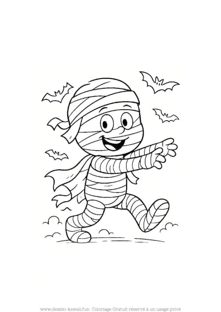 coloriage pour halloween