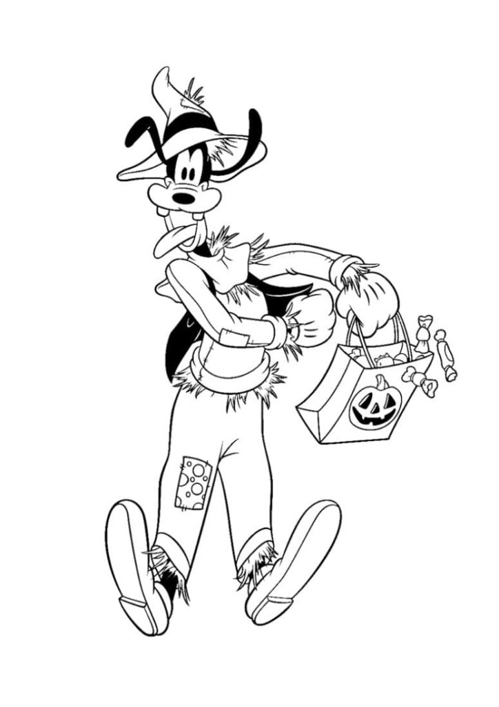 dessin à colorier halloween