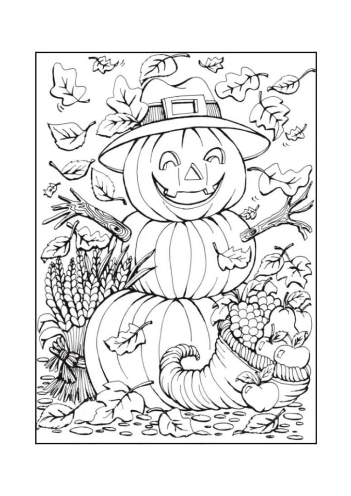 dessin a colorier halloween