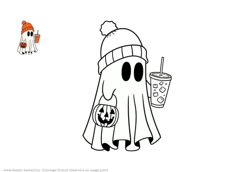 dessin d'halloween a imprimer