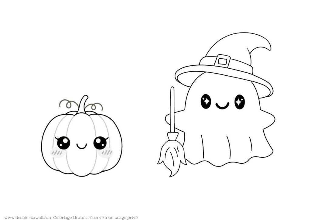 dessin halloween facile