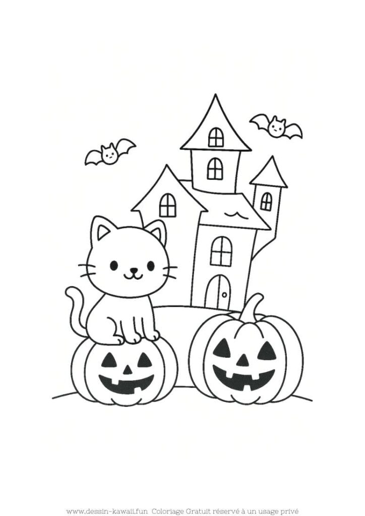 dessin halloween maternelle