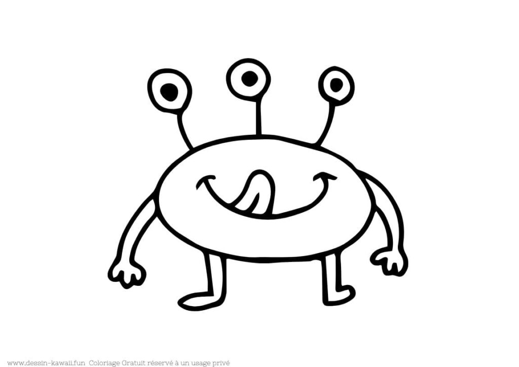 monstre a dessiner