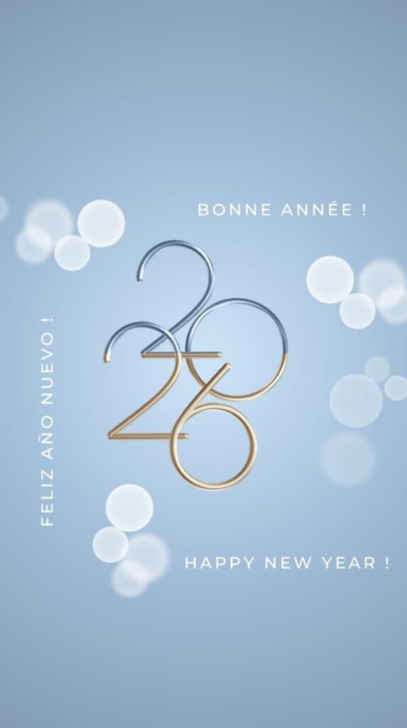 2026 carte bonne année