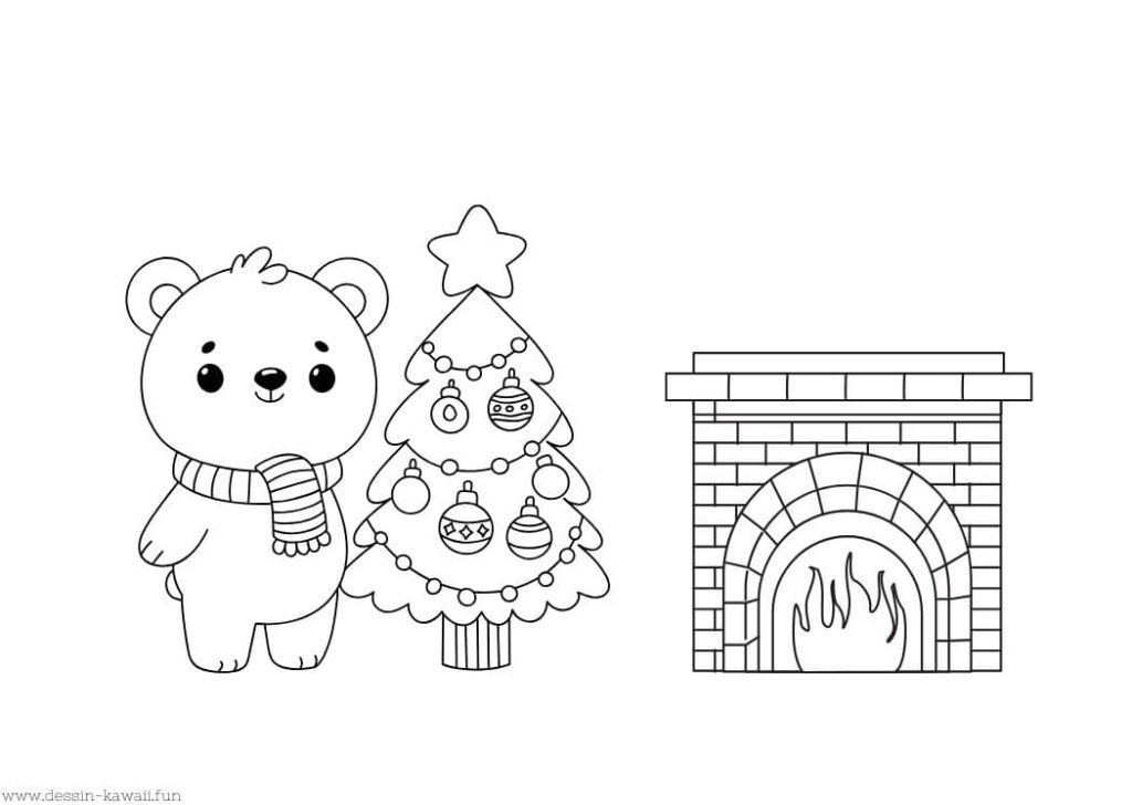 coloriage noël gratuit