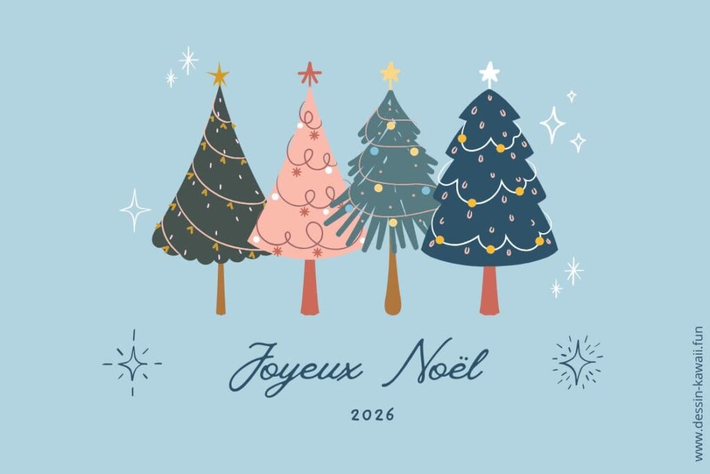 Carte Joyeux Noël 2026
