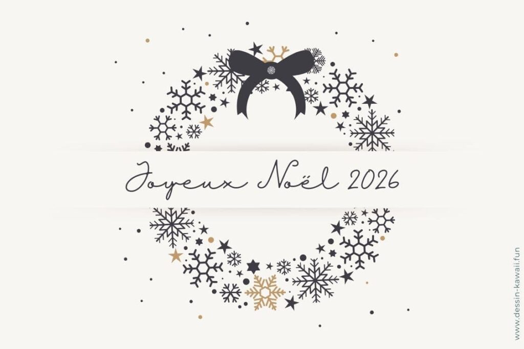 Carte de Noël à imprimer PDF gratuit