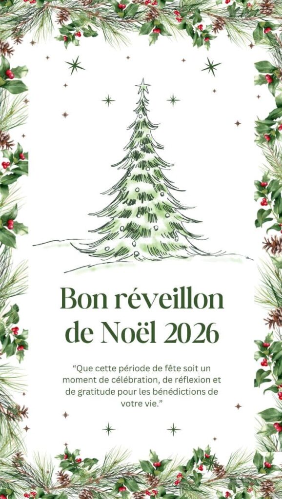 bon reveillon de noel 2026