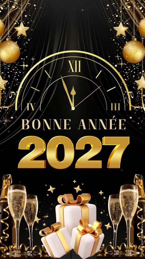 bonne année 2027 originale