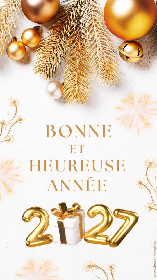 bonne et heureuse année 2027