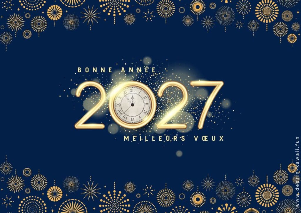 carte de bonne année 2027