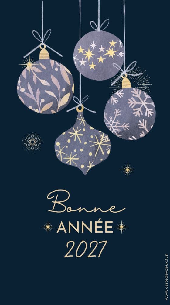 carte de bonne année PDF