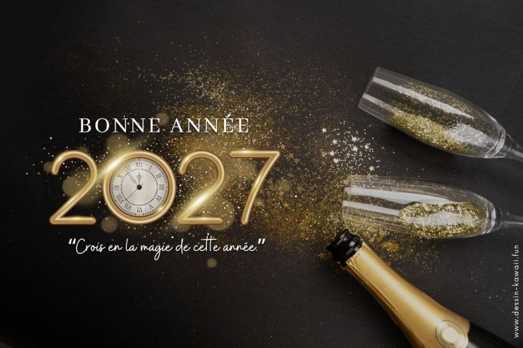 carte de vœux 2027 gratuite