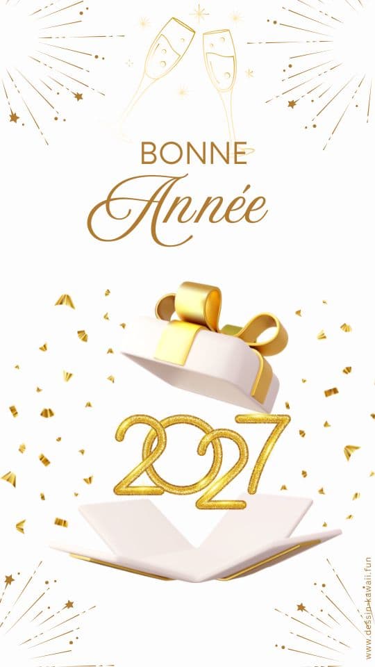 carte gratuite nouvel an 2027