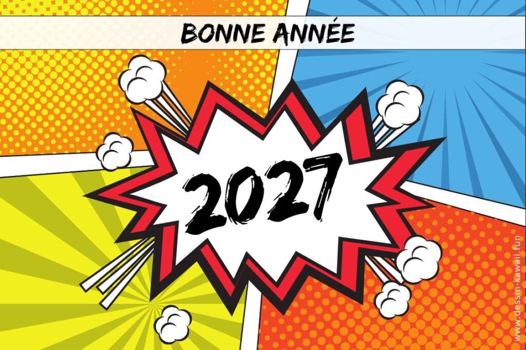 dessin bonne annee 2027