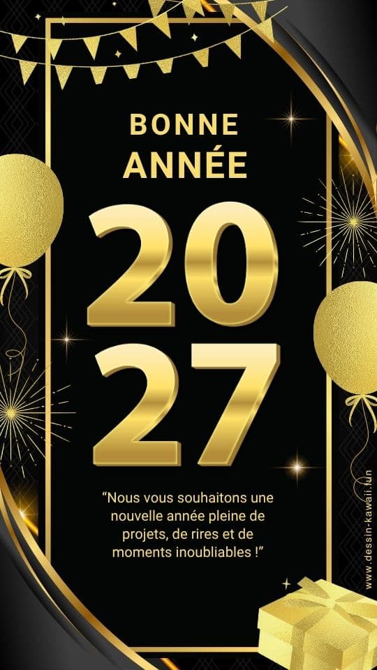 image bonne année 2027 gratuite